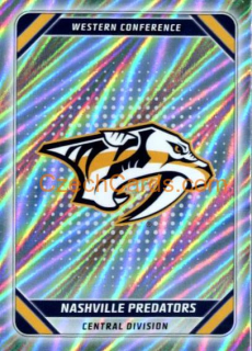 Nashville Predators Logo 2019/20 Panini NHL sticker foil #273