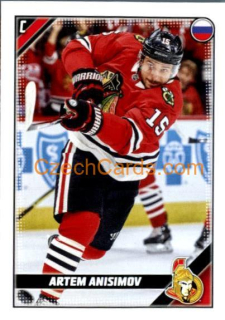 Artem Anisimov 2019/20 Panini NHL sticker #353