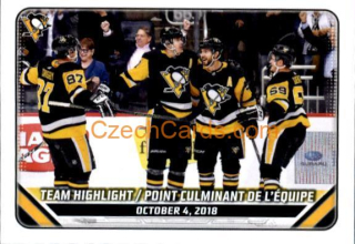 2018/19 Team Highlight 2019/20 Panini NHL sticker #376