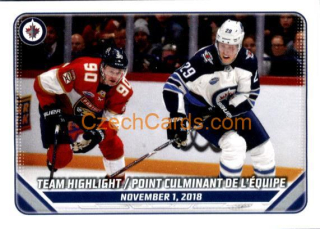 2018/19 Team Highlight 2019/20 Panini NHL sticker #512