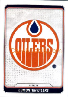 Edmonton Oilers logo 2019/20 Panini NHL sticker #573