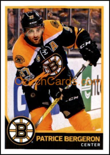 Patrice Bergeron 2017/18 Panini NHL sticker #20