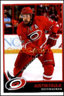 Justin Faulk 2017/18 Panini NHL sticker #44