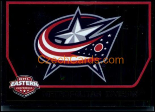 Logo Columbus Blue Jackets 2017/18 Panini NHL sticker foil #52