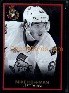 Mike Hoffman 2017/18 Panini NHL sticker foil #154