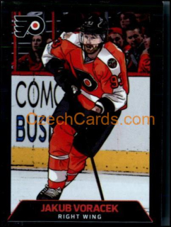 Jakub Voracek 2017/18 Panini NHL sticker foil #165