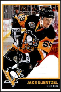 Jake Guentzel 2017/18 Panini NHL sticker #186