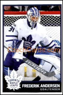 Frederik Andersen 2017/18 Panini NHL sticker #211