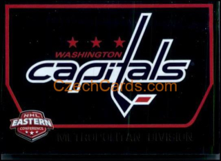 Logo Washington Capitals 2017/18 Panini NHL sticker foil #220