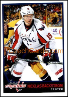 Nicklas Backstrom 2017/18 Panini NHL sticker #228