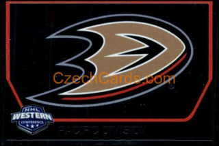 Logo Anaheim Ducks 2017/18 Panini NHL sticker foil #234