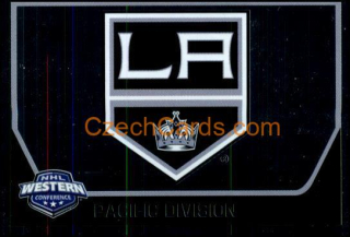 Logo Los Angeles Kings 2017/18 Panini NHL sticker foil #332