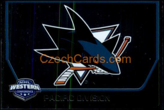 Logo San Jose Sharks 2017/18 Panini NHL sticker foil #374