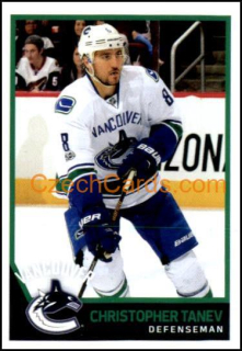 Christopher Tanev 2017/18 Panini NHL sticker #409