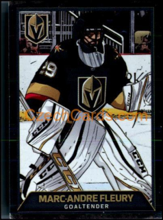 Marc-Andre Fleury 2017/18 Panini NHL sticker foil #419