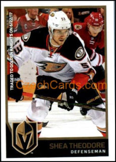 Shea Theodore 2017/18 Panini NHL sticker #422