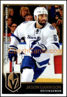 Jason Garrison 2017/18 Panini NHL sticker #423