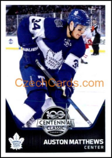 Centennial Classic - Auston Matthews 2017/18 Panini NHL sticker #444