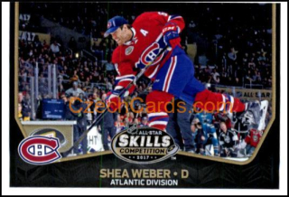 Hardest Shot - Shea Weber 2017/18 Panini NHL sticker #458