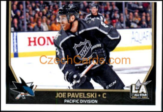 Joe Pavelski 2017/18 Panini NHL sticker #468