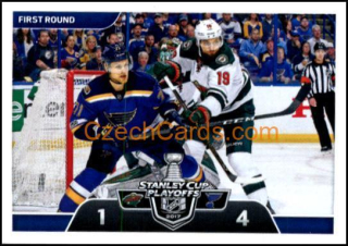 Minnesota Wild vs. St. Louis Blues 2017/18 Panini NHL sticker #480