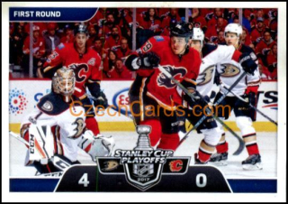 Anaheim Ducks vs. Calgary Flames 2017/18 Panini NHL sticker #481