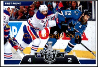 Edmonton Oilers vs. San Jose Sharks 2017/18 Panini NHL sticker #482