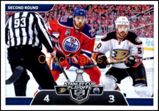 Anaheim Ducks vs. Edmonton Oilers 2017/18 Panini NHL sticker #484