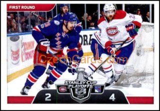 Montreal Canadiens vs. New York Rangers 2017/18 Panini NHL sticker #489