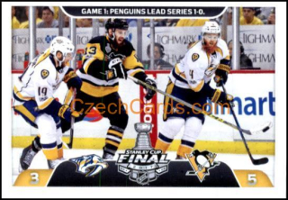 Pittsburgh vs Nashville Game 1 2017/18 Panini NHL sticker #493