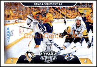 Pittsburgh vs Nashville Game 4 2017/18 Panini NHL sticker #496