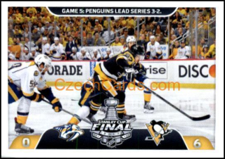 Pittsburgh vs Nashville Game 5 2017/18 Panini NHL sticker #497