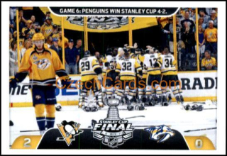 Pittsburgh vs Nashville Game 6 2017/18 Panini NHL sticker #498