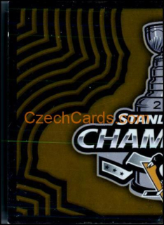 2017 Stanley Cup Champions Logo 1/2 2017/18 Panini NHL sticker foil #502