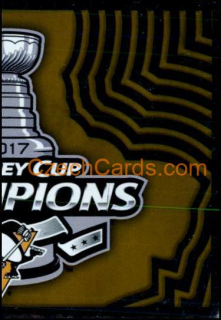 2017 Stanley Cup Champions Logo 2/2 2017/18 Panini NHL sticker foil #503