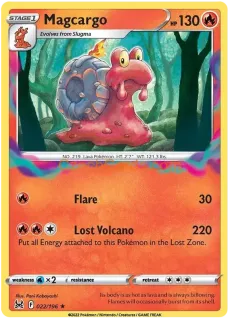 Magcargo 22/196 Pokémon Lost Origin Rare