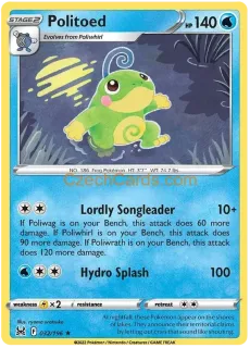 Politoed 32/196 Pokémon Lost Origin Rare