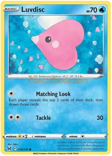 Luvdisc 38/196 Pokémon Lost Origin Common