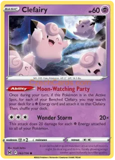 Clefairy 62/196 Pokémon Lost Origin Common