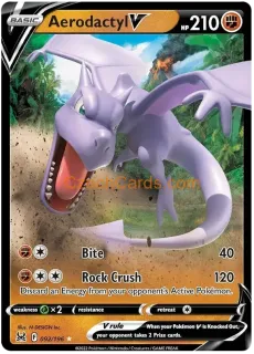 Aerodactyl V 92/196 Pokémon Lost Origin Ultra Rare