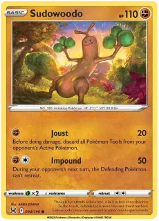 Sudowoodo 94/196 Pokémon Lost Origin Common