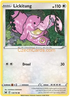 Lickitung 138/196 Pokémon Lost Origin Common