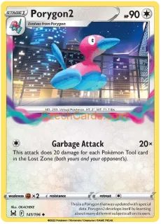 Porygon2 141/196 Pokémon Lost Origin Uncommon