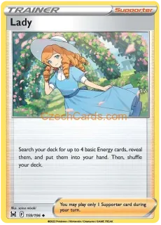 Lady 159/196 Pokémon Lost Origin Uncommon