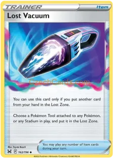 Lost Vacuum 162/196 Pokémon Lost Origin Uncommon