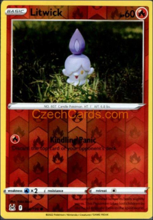 Litwick 24/196 Pokémon Lost Origin Common Reverse Holo