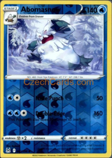 Abomasnow 43/196 Pokémon Lost Origin Uncommon Reverse Holo