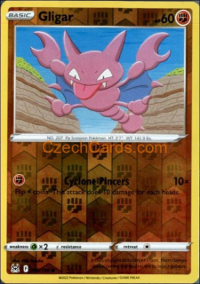 Gligar 95/196 Pokémon Lost Origin Common Reverse Holo