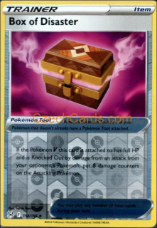 Box of Disaster 154/196 Pokémon Lost Origin Uncommon Reverse Holo