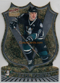 Paul Kariya 1998/99 Revolution NHL Icon Die Cut #1